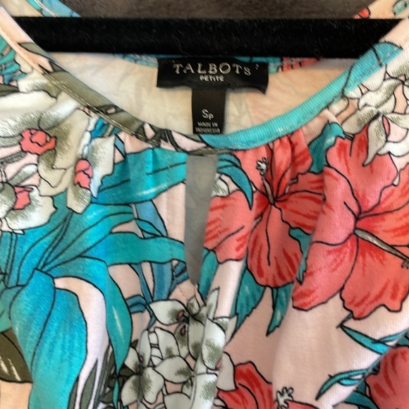 Talbots flower printed Maxi sundress - Picture 3 of 4